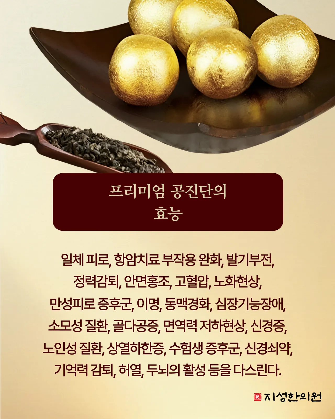 공진단 복용 상담 안내 자료